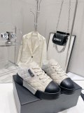 Women C*hanel Top Sneaker