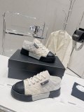 Women C*hanel Top Sneaker