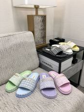 Women C*hanel Top Slippers