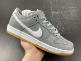 N*ike SB Dunk Low “Grey Gum” DV5464-001