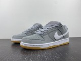 N*ike SB Dunk Low “Grey Gum” DV5464-001