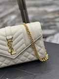 Y*SL Bag Top Quality  22.5*14*4CM