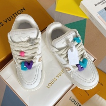 Men Women  L*ouis V*uitton Top Sneaker