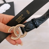 C*hanel Belts Top Quality  30MM