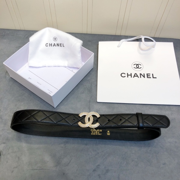 C*hanel Belts Top Quality  30MM