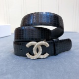 C*hanel Belts Top Quality  30MM