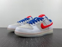 N*ike Dunk Low Year of the Rabbit  White/Crimson-Varsity Royal  FD4203-161