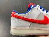 N*ike Dunk Low Year of the Rabbit  White/Crimson-Varsity Royal  FD4203-161