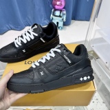 Men L*ouis V*uitton Top Sneakers
