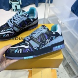 Men L*ouis V*uitton Top Sneakers