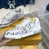 Men L*ouis V*uitton Top Sneakers