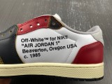 O*FF-W*HITE x Air Jordan 1*UN