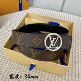 L*ouis V*uitton Belts Top Quality  30MM