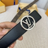 L*ouis V*uitton Belts Top Quality  30MM