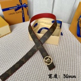 L*ouis V*uitton Belts Top Quality  30MM