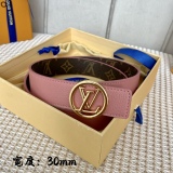 L*ouis V*uitton Belts Top Quality  30MM