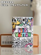 L*ouis V*uitton Top Wallets   7.5*11.1*1CM