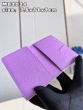 L*ouis V*uitton Top Wallets   7.5*11.1*1CM
