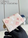 L*ouis V*uitton Top Wallets  11*9*3CM