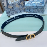 D*ior Belts Top Quality  34MM