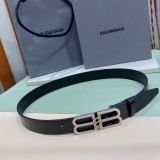 B*alenciaga Belts Top Quality  30MM