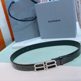 B*alenciaga Belts Top Quality  30MM