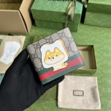 G*ucci  Wallets Top Quality 11*9CM