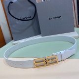 B*alenciaga Belts Top Quality  30MM