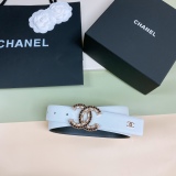 C*hanel Belts Top Quality  30MM
