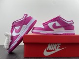 N*ike Dunk Low GS  Active Fuchsia FJ0704-100