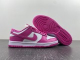N*ike Dunk Low GS  Active Fuchsia FJ0704-100