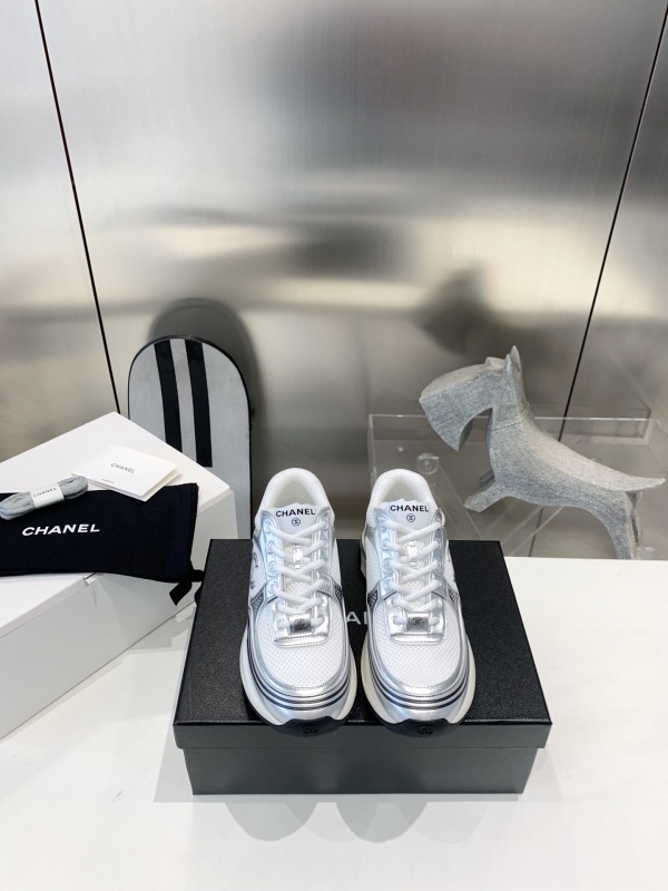 Women C*hanel Top Sneaker