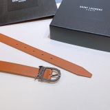 Y*SL  Belts Top Quality 25MM