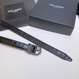 Y*SL  Belts Top Quality 25MM