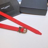 Y*SL  Belts Top Quality 25MM