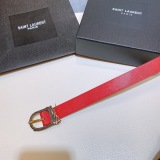 Y*SL  Belts Top Quality 25MM