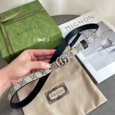G*ucci Belts Top Quality 30MM