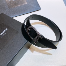 Y*SL  Belts Top Quality 25MM