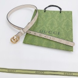 G*ucci  Belts Top Quality 20MM