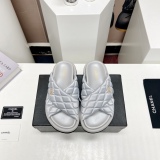Women C*hanel Top Slippers