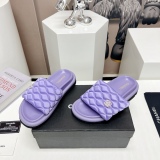 Women C*hanel Top Slippers