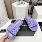 Women C*hanel Top Slippers