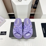Women C*hanel Top Slippers