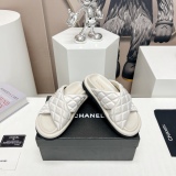 Women C*hanel Top Slippers