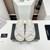 Women C*hanel Top Slippers