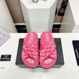 Women C*hanel Top Slippers