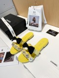 Women C*hanel Top Slippers