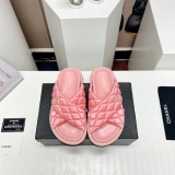 Women C*hanel Top Slippers