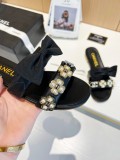 Women C*hanel Top Slippers