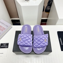 Women C*hanel Top Slippers
